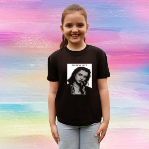 Tricou No Way Out, muzica Hip-Hop / Trap, Dama | Barbat | Copii, Culoare Negru - Img 4
