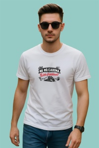 Tricou Nu Ma Claxona Ai Car Frigiderul Camion V2, din bumbac 100% , tricou alb pentru Dama | Barbat - Img 3