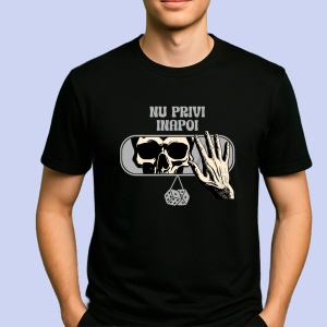 Tricou nu privi inapoi Negru, Copii | Dama | Barbat - Img 2