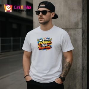 Tricou Nu Schimb Echipa Doar Tensiunea Fotbal, din bumbac 100% , tricou alb pentru Copii | Dama | Barbat - Img 9
