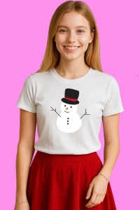 Tricou Om De Zapada Cu Palarie Maro, din bumbac 100%, tricou alb, Copii | Dama | Barbat - Img 4
