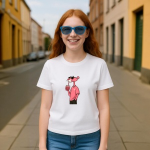 Tricou Pantera Roz - Copii | Dama | Barbat - Img 3