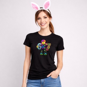 Tricou Paste 67 Roblox Boy Graffiti Drip Urban Splash Style, din bumbac 100%, tricou negru, Copii | Dama | Barbat - Img 3