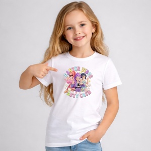 Tricou Paste Easter Vibes Party Crew Kpop Girls Pastel, din bumbac 100%, tricou alb, Copii | Dama | Barbat - Img 2