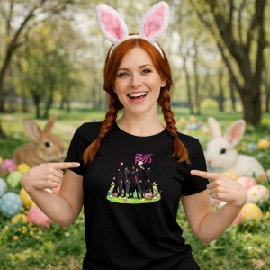Tricou Paste Stray Kids Kpop Easter Grup Stil Dark, din bumbac 100%, tricou negru, Copii | Dama | Barbat - Img 9