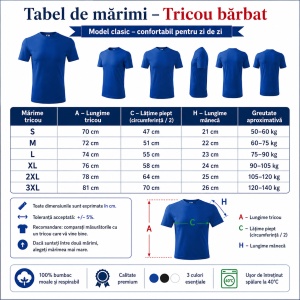 Tricou pentru Bărbați Elegant – 100% Bumbac -132 - Img 4