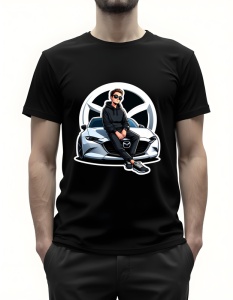 Tricou pentru barbati - Mazda Style - Dinamism și Încredere