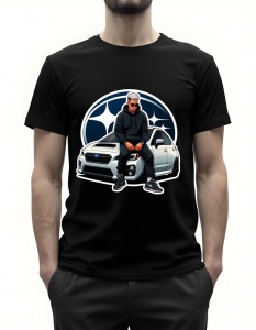 Tricou pentru barbati - Subaru Style - Forță și Control