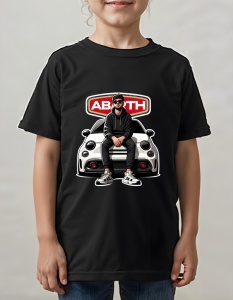 Tricou pentru copii - Abarth Performance - Energie și Dinamism