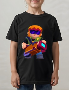 Tricou pentru copii - Brawl Stars - Buster - Img 2