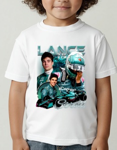 Tricou pentru copii - Formula 1 - Lance Stroll - Img 2