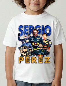 Tricou pentru copii - Formula 1 - Sergio Perez V2 - Img 2