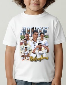 Tricou pentru copii - Jude Bellingham - Rising Star - Jude Bellingham, Real Madrid, tânără stea