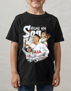 Tricou pentru copii - Son Heung-min - Spurs, Atacant Sud-Coreean, Fotbal Internațional - Img 2