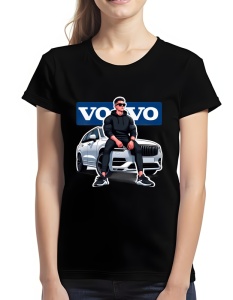 Tricou pentru dama - Volvo Power Drive - Siguranță și Forță - Img 2