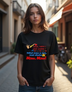Tricou personalizat pentru dama din bumbac 100% - Que Guapa - Img 2