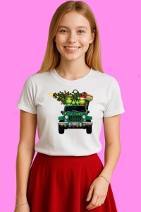 Tricou Personalized Grinch Family Christmas Sublimation, din bumbac 100%, tricou alb, Copii | Dama | Barbat - Img 2
