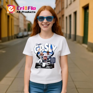 Tricou Pierre Gasly Podium Masina Si Echipa Alfatouri Formula 1, Copii | Dama | Barbat - Img 7