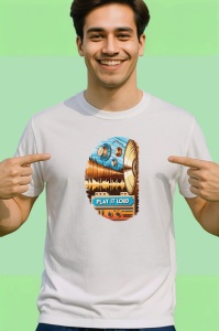 Tricou Play It Loud Caseta Retro Colorata, Copii | Dama | Barbat - Img 2