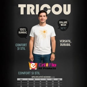Tricou Pocesor integrat Automat - Copii | Dama | Barbat - Img 9