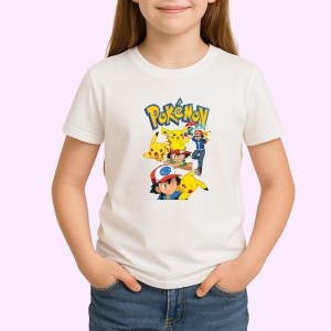 Tricou pokemon antrenori si creaturi fantastice in batalie, Copii | Dama | Barbat