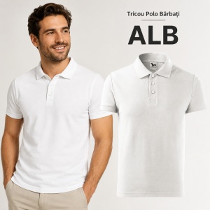Tricou Polo Bărbat din Bumbac 100%, tip Tommy Casual, Regular Fit, Mărimi S - 3XL, 12 Culori - Img 12