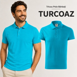 Tricou Polo Bărbat din Bumbac 100%, tip Tommy Casual, Regular Fit, Mărimi S - 3XL, 12 Culori - Img 22