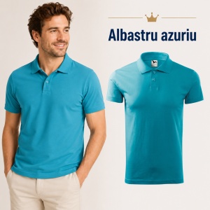 Tricou Polo Bărbat Malfini Single J. 202, 100% Bumbac, 180 g/m², Guler Polo 1:1, Finisaj cu Silicon, 22 Culori, Mărimi S–3XL - Img 12