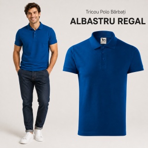 Tricou Polo Bărbați Malfini Cotton Heavy 215, 100% Bumbac, 220 g/m², Guler Polo, Mărimi S-3XL, 13 Culori - Img 14