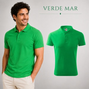 Tricou Polo Bărbați simplu, Malfini – Casual Office,Regular Fit, Bumbac 65% 38 Culori, S-5XL - Img 45