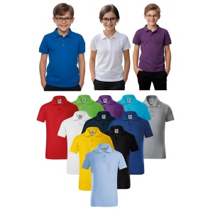 Tricou Polo Copii Premium | 12 Culori