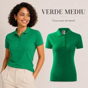 Tricou Polo Damă Malfini 210 Pique, Croială Cambrată, 200 g/m², Mărimi XS–3XL,65% Bumbac, 36 Culori - Img 46