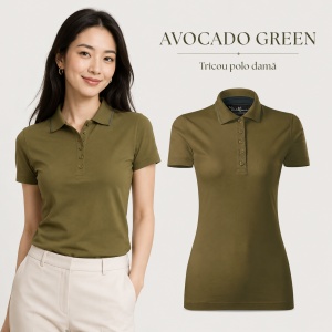Tricou Polo Damă Malfini Premium 269 Grand, 100% Bumbac Mercerizat, Croială Cambrată, 160 g/m², XS 2XL, 6 Culori - Img 19
