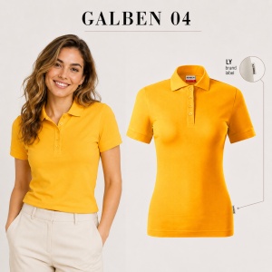 Tricou Polo Damă Rimeck Resist Heavy Polo R21 – 100% Bumbac, 200 g/m², Croială Cambrată - Img 19
