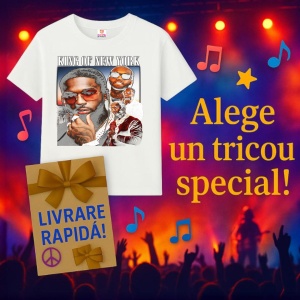 Tricou Pop Smoke - King of NY, muzica POP, Dama | Barbat | Copii - Img 4