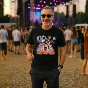 Tricou Post Malone - Cartoon Head, muzica RAP, Dama | Barbat | Copii, Culoare Negru - Img 9