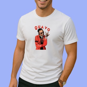 Tricou Quavo - Cartoon Pose, muzica POP, Dama | Barbat | Copii