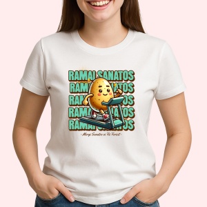 Tricou Ramai Sanatos Mergi Sanatos fii fericit - Artboard 1 - Copii | Dama | Barbat - Img 3