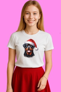 Tricou Rolling Up Some Christmas Spirit, din bumbac 100%, tricou alb, Copii | Dama | Barbat - Img 4