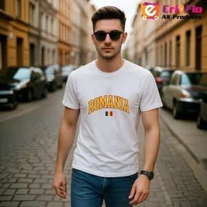 Tricou Romania text |Colectia Tricouri Romania - Img 3