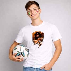 Tricou Ruud Gullit Netherlands World Cup Fifa 2026, din bumbac 100%, tricou alb, Copii | Dama | Barbat