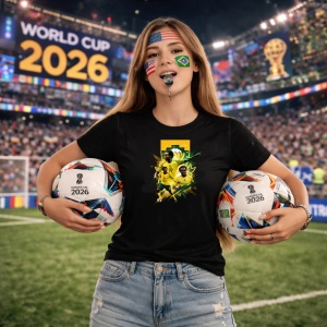 Tricou Sadio Mane Senegal World Cup Fifa 2026 V3, din bumbac 100%, tricou negru, Copii | Dama | Barbat - Img 9