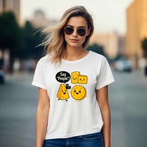 Tricou Say people - Copii | Dama | Barbat - Img 8