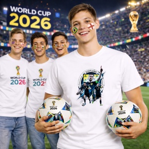 Tricou Scott Mctominay Scotland World Cup Fifa 2026, din bumbac 100%, tricou alb, Copii | Dama | Barbat - Img 7