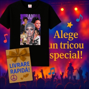 Tricou Selena Gomez - Pink Butterflies, muzica Rap, Dama | Barbat | Copii, Culoare Negru - Img 7