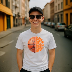Tricou Seppe Eat Dribble Reapeat Basketball - Copii | Dama | Barbat - Img 7