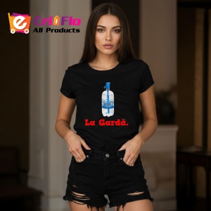 Tricou sifon la garda mesaj haios cu sticla, Copii | Dama | Barbat , tricou negru - Img 3