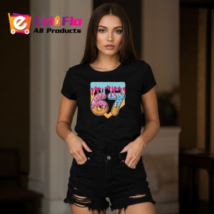 Tricou SIX SEVEN 67 Donut Drip Color, din bumbac 100%, tricou negru, Copii | Dama | Barbat - Img 3