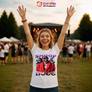 Tricou Snoop Dogg - Red Jacket, muzica Hip-Hop (Gangsta Rap), Dama | Barbat | Copii - Img 10