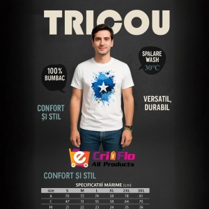 Tricou Somalia Steag Splash Art, Copii | Dama | Barbat - Img 5
